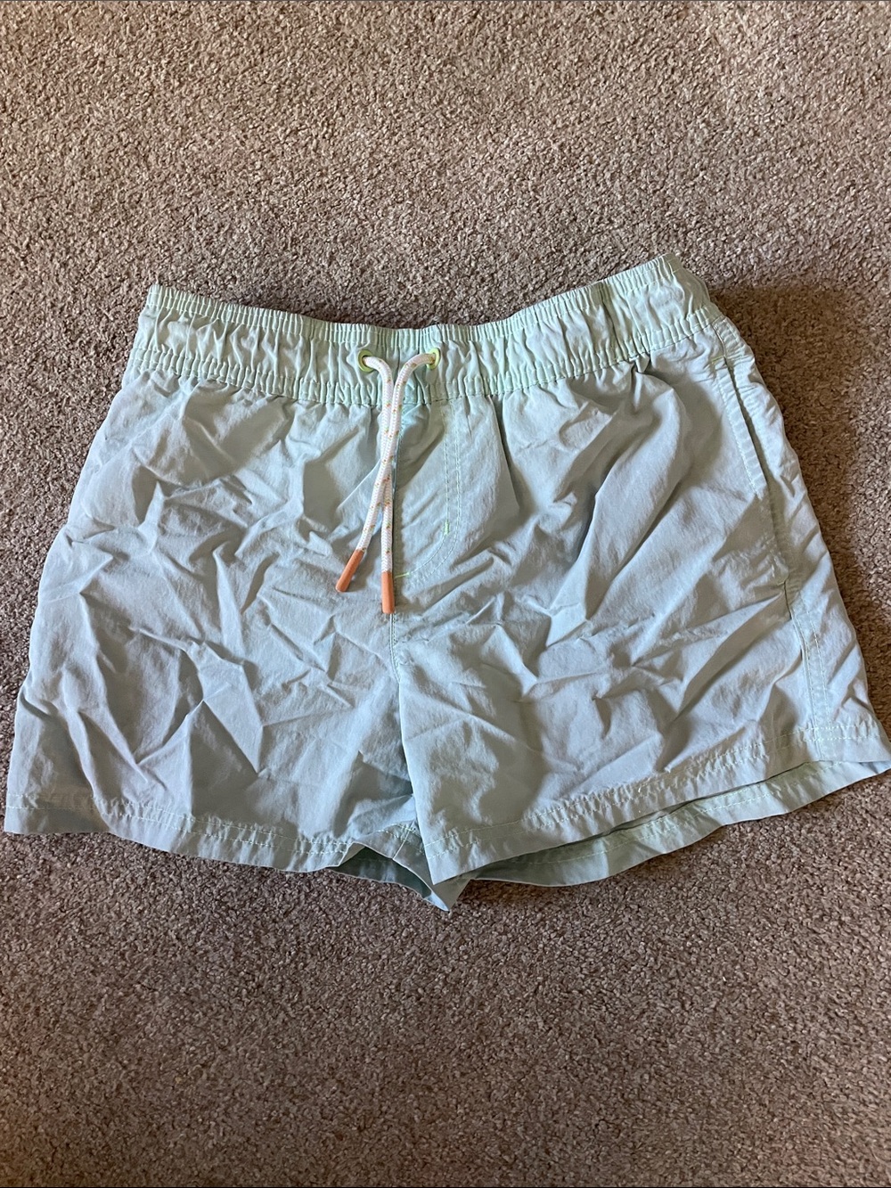 art class Light Mint Kids Swim Trunks